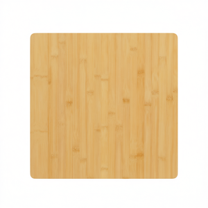 Plateau de table en bambou 15,7x15,7x0,6 pouces, mobilier commercial, design moderne et durable - Product Image 1