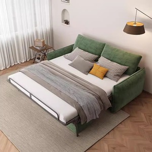 Màu xanh lá cây màu nệm <span class=keywords><strong>sofa</strong></span> giường ngủ thay thế chuyển đổi ghế <span class=keywords><strong>sofa</strong></span> camas với pullout vải vải cho phòng khách bộ phận - Product Image 5