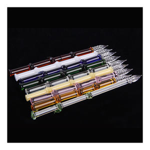 Stylo en verre <span class=keywords><strong>de</strong></span> <span class=keywords><strong>bambou</strong></span> avec <span class=keywords><strong>encre</strong></span> Set <span class=keywords><strong>de</strong></span> cadeaux <span class=keywords><strong>de</strong></span> Noël Stylo à tremper pour le <span class=keywords><strong>dessin</strong></span> - Product Image 2