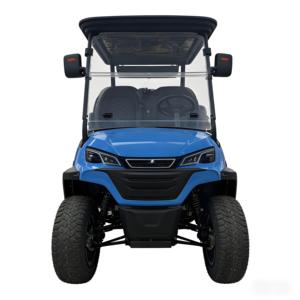 Voiturette de golf électrique homologuée pour la route, 4 places, véhicule <span class=keywords><strong>utilitaire</strong></span> avec batterie <span class=keywords><strong>au</strong></span> lithium pour les terrains de golf et la chasse - Product Image 2