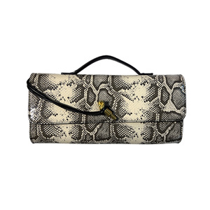 Bolso de Hombro de Alta Gama para Mujer, Tejido a Mano con Patrón Exclusivo, Impermeable, con Cierre de Cremallera, Asa Única, de PU, para Toda Temporada - Product Image 1