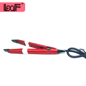 Tefulong — plaque chauffante pour cheveux à la kératine, appareil professionnel 100% avec écran LCD contrôle de la température, outil d'<span class=keywords><strong>extension</strong></span> capillaire - Product Image 4