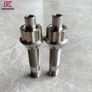 Gr5 <strong>Titanium</strong> Wheel <strong>Stud</strong> with 12pt Nut for Racing Car - Product Image 2