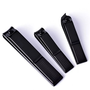 Cortaúñas portátil <span class=keywords><strong>de</strong></span> acero inoxidable negro para manicura, estilo moldeador <span class=keywords><strong>de</strong></span> <span class=keywords><strong>uñas</strong></span>, cortador <span class=keywords><strong>de</strong></span> cutículas, juego <span class=keywords><strong>de</strong></span> limas <span class=keywords><strong>de</strong></span> <span class=keywords><strong>uñas</strong></span> <span class=keywords><strong>de</strong></span> vidrio - Product Image 6
