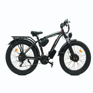 中国製高品質48V 22.4AH 2 * 1000WEbikeフルサスペンションファットタイヤエレクトリックEバランスサイクルバイク