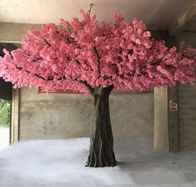 Pink Cherry Blossom Tree For Wedding Party Decor