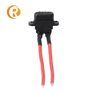 Lipo电池面板安装公母XT60 E-M连接器适配器电缆线束