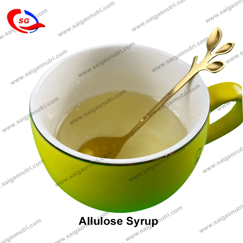New Sugar Substitute Sweetener Allulose Syrup With Zero Net Carbs