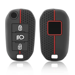 Custodia in silicone per chiave auto <span class=keywords><strong>Opel</strong></span> Corsa D E F Mokka 2024 <span class=keywords><strong>Grandland</strong></span> <span class=keywords><strong>X</strong></span> Cap Combo e Citroen C5 Aircross C4 Cactus C4x X7 - Product Image 3