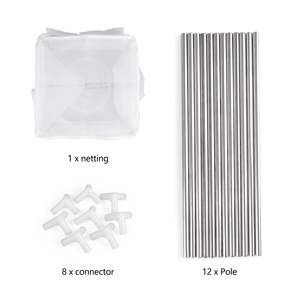 OEM profesyonel üretim paslanmaz çelik çerçeve böcek kafes ayrılabilir sivrisinek ve sinek yetiştiriciliği küçük böcekler entomoloji araştırma - Product Image 5