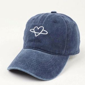 Custom Heart Embroidery Logo Vintage Trucker Hat Washed Cloth Trucker Hat Plain Your Own Design Trucker Hat Wholesale - Product Image 6
