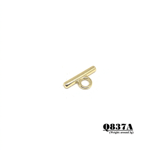 Gold Zinc Alloy T-Bar Metal Garment <b>Handbag</b> Chains 23.8x4mm OEKO-TEX & ISO 9001 Certified Lead/Nickel Free Bag Accessories - Product Image 1