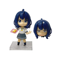 Figurine de manga de dessin animé 11CM Makeine Too Many Losing Heroines, deux têtes interchangeables, nouvelle figurine en PVC, jouet d'anime, cadeau