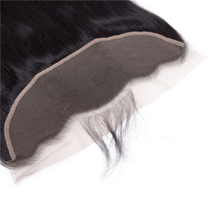 Tóc Nối Lụa Xuất Xứ Trung Quốc Tóc Nối Brazil Với Ren Tóc Thẳng Phía Trước - Product Image 5