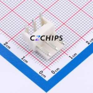 VH-3AWF Wire-to-Board Pin Header Bent Lead Through Hole,P=3.96mm Connector 1x3P 3.96mm Right Angle Insert 3P - Product Image 1