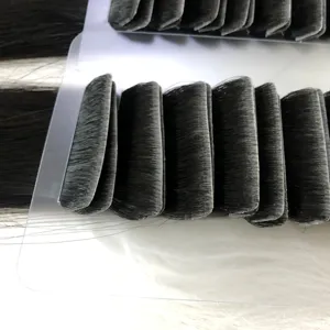 New Invisible Tape in Hair Extensions Human Seamless Hand Tied Pu Skin Weft Injected Tape In Invisible Tape Hair Extensions