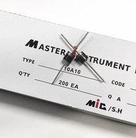 100 pièces 6A10 10A10 20A10 redresseur Diode 6A 10A 20A 1000V Anti refoulement/refoulement Circuit imprimé R-6