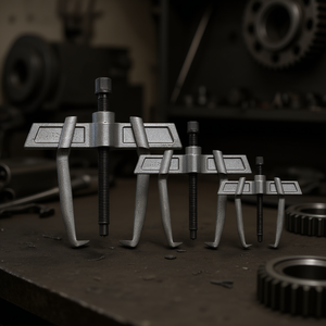 Gear <b>Pullers</b> Set 3 Piece Steel Heavy Duty For <b>Bearing</b> Removal And Installation - Product Image 3