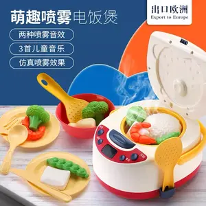 Аккумулятор работает на Дети Притворяться игрушечные кухонные принадлежности для приготовления пищи игровой набор игрушек плита