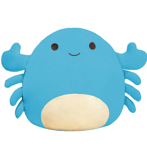 New <strong>Super</strong> Soft Cartoon Crab Plush Pillow Cute Stuffed Animal Cushion for Kids Adults Home Decor - Product Image 3