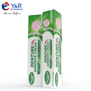 Crema Adesiva <span class=keywords><strong>per</strong></span> Protesi Dentarie Certificata Europea, Non Tossica, Sicura <span class=keywords><strong>per</strong></span> il Fissaggio Orale delle Protesi, Tubo da 40g, Gusto Menta, Marca OEM - Product Image 4