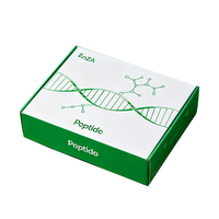 Boîte en carton magnétique personnalisée avec mousse EVA pour flacon d'acide hyaluronique de 2 ml à 10 ml, emballage cosmétique pharmaceutique en hyaluronate de sodium