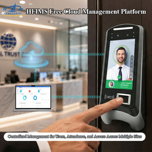 HFSecurity X05 Face Time Attendance Fingerprint NFC Smart Door Access Contactless Hotel Room Entry Management - Product Image 2