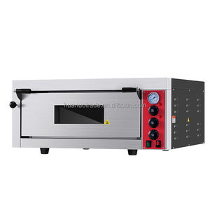 Restaurant-Specific Commercial Electric Pizza Oven Double Layer Deck Digital Control Adjustable Thermostat Stone <strong>Plate</strong> - Product Image 5