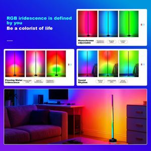 <b>RGB</b> LED Floor Lamp Candlestick Acrylic PVC Space Themed USB Powered Remote <b>Control</b> for Living Room Bedroom Decor - Product Image 5