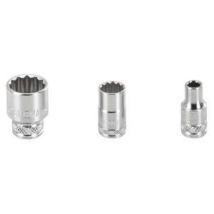 FERVI - BN4P5N0055A 1/4 ''Toma de mano bi-hexagonal-EAN 8012667278953 HAND SOCKETS 1/4" - Product Image 1