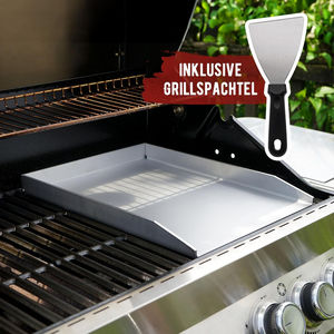 Kit d'accessoires pour plaque de cuisson robuste, plaque de cuisson premium Plancha avec grattoir pour cuisinières à induction - Product Image 4