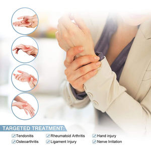 Artrit eller tam parmak nemli isı el ısıtıcıları yıkanabilir microwaheated ısıtmalı eldivenler eldiven spor organik keten tohumu - Product Image 4