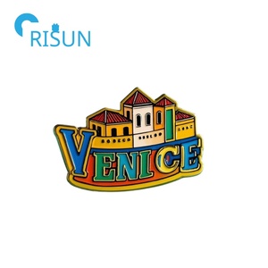 Fabricante italiano turismo recuerdo Pin personalizado italiano <span class=keywords><strong>Venezia</strong></span> Venecia viaje solapa Pin insignia agua ciudad <span class=keywords><strong>Venezia</strong></span> Logo Pin insignia - Product Image 4