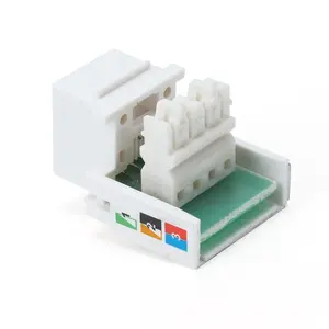 Rj11 Rj12 Cat3 Keystone Jack Telefoon Connector Utp Module Jack