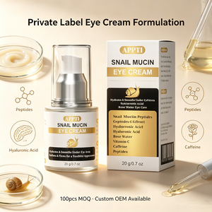Crème hydratante <span class=keywords><strong>contour</strong></span> <span class=keywords><strong>des</strong></span> <span class=keywords><strong>yeux</strong></span> à la mucine d'escargot, caféine et eau de rose, apaisante et raffermissante, gel personnalisé pour le <span class=keywords><strong>contour</strong></span> <span class=keywords><strong>des</strong></span> <span class=keywords><strong>yeux</strong></span>, marque privée - Product Image 5