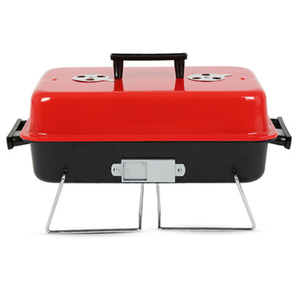 Vendita calda portatile Mini quadrato Hamburger barbecue Grill <span class=keywords><strong>in</strong></span> acciaio al carbonio e <span class=keywords><strong>ferro</strong></span> macchina per il campeggio carbone barbecue - Product Image 1