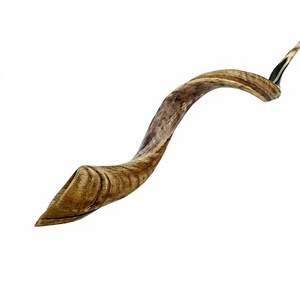 Pièce décorative artisanale en corne de buffle naturelle brute, objet de collection AZ ENTERPRISES Uttar Pradesh Real Touch - Product Image 2