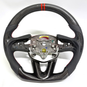 Volant en fibre de carbone modifié pour <span class=keywords><strong>Cadillac</strong></span> CT5 CT4 CT6 XT4 Volant Personnaliser les accessoires de voiture - Product Image 1