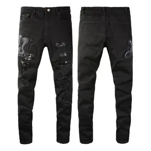 New Jeans Famous Brand Designer Trend Denim Pants Denim Fit Deming Pants Wholesale Jeans Men Amirys Jeans