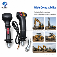 Manette de commande électrique multifonction à 5 boutons Juexuan, garantie 1 an, pour les machines forestières, les harvesteuses et les excavatrices