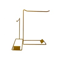 Support de présentation en métal léger et écologique, portable, en 2 parties, pour chaînes