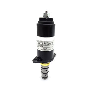 Vanne solénoïde 24V CC 121-1490 équivalente OEM pour système hydraulique de chargeuse-pelleteuse Caterpillar, pièces de machines de construction - Product Image 2