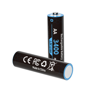 Fujimax paket baterai Lithium-ion AA isi ulang 2 buah 1.5V 2270mAh untuk penggunaan Speaker & Permainan - Product Image 5