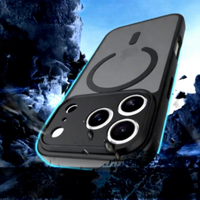 Coque de téléphone magnétique antichoc personnalisée avec boutons d'appareil photo et chargement sans fil pour iPhone 14 15 16 Plus 17 Pro Air Pro Max