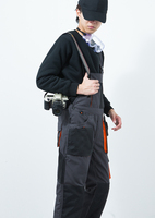 Arbeitslatzhose Mit Knieschutzer - Latzhose Mit Knieschoner-Herren Damen Schutzlatzhose