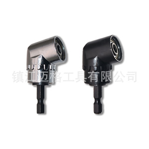 Screwdriver Bit Corner Bender 105 Degree Reversible For Electric Drill Silver Black Long Short Model Chromium Vanadium Steel - Product Image 4