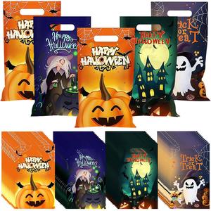Spooky <b>Treats</b> 50 Halloween Candy Bags-Assorted Candy in Clear Containers Made in China - Product Image 1