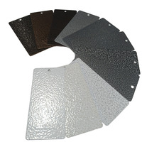 Peinture décorative pour meubles à application par pulvérisation, résistante à l'usure, en poudre de polyester à texture craquelée, fournie directement par l'usine