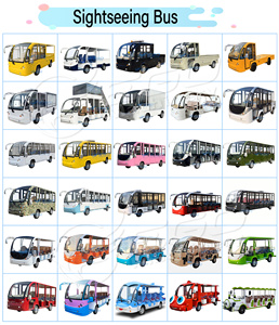 รถบัสเที่ยวชมเมืองสีสันสดใสสำหรับเด็ก 14 ที่นั่ง รถบัสไฟฟ้าสี่ล้อ ราคาถูก โปรโมชั่นสุดฮอต - Product Image 6