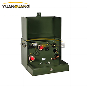 オイル充填銅アルミニウム巻線5kVA 10kVA 15kVA 25kVA 37.5kVA 50kVA単相パッド取り付け変圧器 - Product Image 1